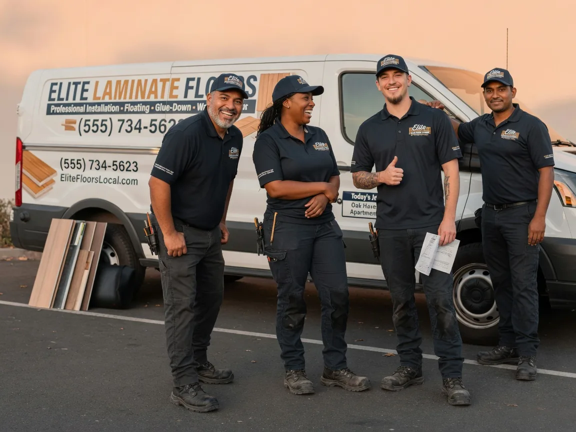 Laminate flooring installation company in Villa Grande, CA
